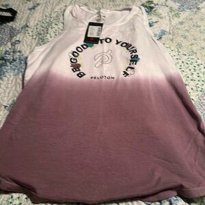 Peloton Be Good To Yourself tank NWT